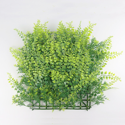 Living Green Wall Artificial Grass Panels PE 4*25 For Home Decoration