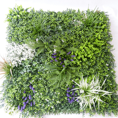 Backyard Artificial Green Walls , Anti UV Boxwood Greenery Wall