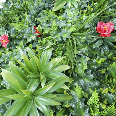 Plastic Hedge Boxwood Artificial Wall Panel Plant Anti UV