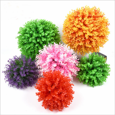 PE PP Artificial Round Boxwood Ball