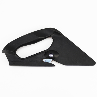 Black Double 30 Angle Cushion Back Carpet Cutter SS304